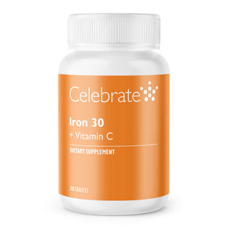 Iron 30 mg + Vitamin C Non-Chewable Tablet