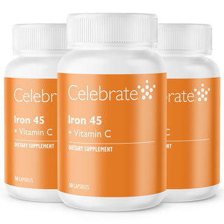 Fer 45 mg + vitamine C, gélules
