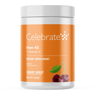 Ferro 45 mg + Vitamina C, Masticatori morbidi