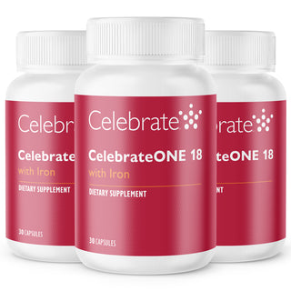 CelebrateONE 18 Multivitaminico bariatrico una volta al giorno con Ferro, Capsule