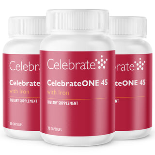 CelebrateONE 45 Multivitaminico bariatrico una volta al giorno con Ferro, Capsule