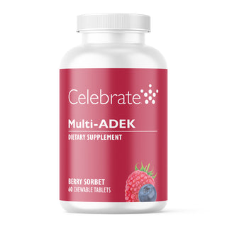 Vitamina Multi-ADEK senza Ferro, Masticabile, Berry Sorbet