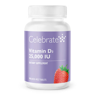 Vitamina D3 625mcg (25.000 UI) Fusione rapida 