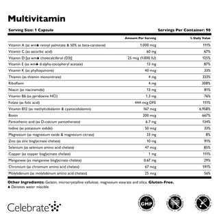 Multivitaminico bariatrico senza Ferro Capsule