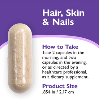 Capelli, pelle e unghie, Capsule