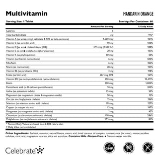 Multivitaminico bariatrico senza Ferro, Masticabile