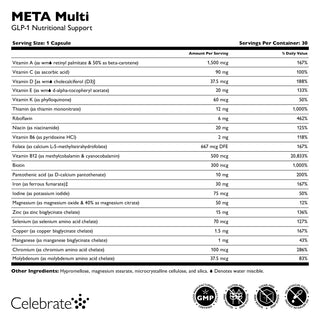 Supporto Nutrizionale META Multi GLP-1 