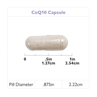 CoQ10 (Coenzyme Q10), 100mg, Kapseln