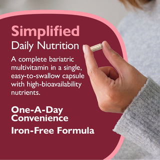 CelebrateONE Multivitaminico bariatrico una volta al giorno senza Ferro, Capsule