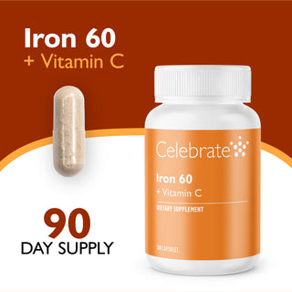 Ferro 60 mg + Vitamina C, Capsule