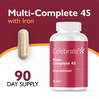 Multi-Complete 45 Bariatric Multivitaminico con Ferro, Capsule