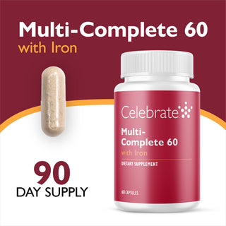 Multi-Complete 60 Bariatric Multivitaminico con Ferro, Capsule