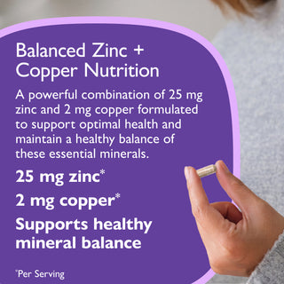 Zinco più rame, capsule