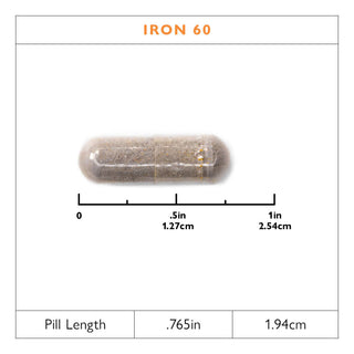 Iron 60 mg + Vitamin C, Capsules