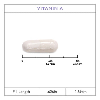 Vitamina A 7500 mcg (25.000 UI) 